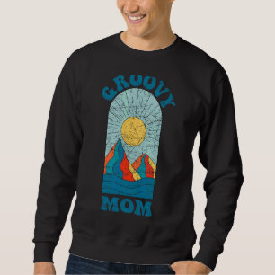 Sudadera Nostalgia estética de los años 70 de Groovy Mom