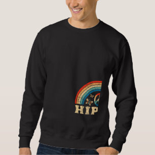 Sudadera Nostalgia estética de papá hippie de los años 70