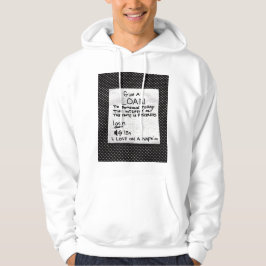 SUDADERA NOTA EN UN NAPKIN