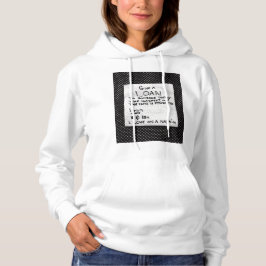 SUDADERA NOTA EN UN NAPKIN