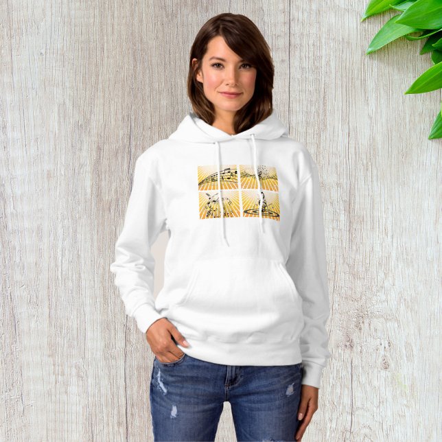 Sudadera Notas Musicales Explosión Abstracta (Subido por el creador)