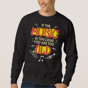 Sudadera Notas sobre Musican Music Instruments