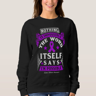 Sudadera Nothing is Impossible Cystic Fibrosis