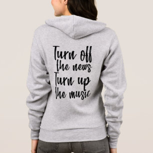 Sudadera Noticias de música arriba