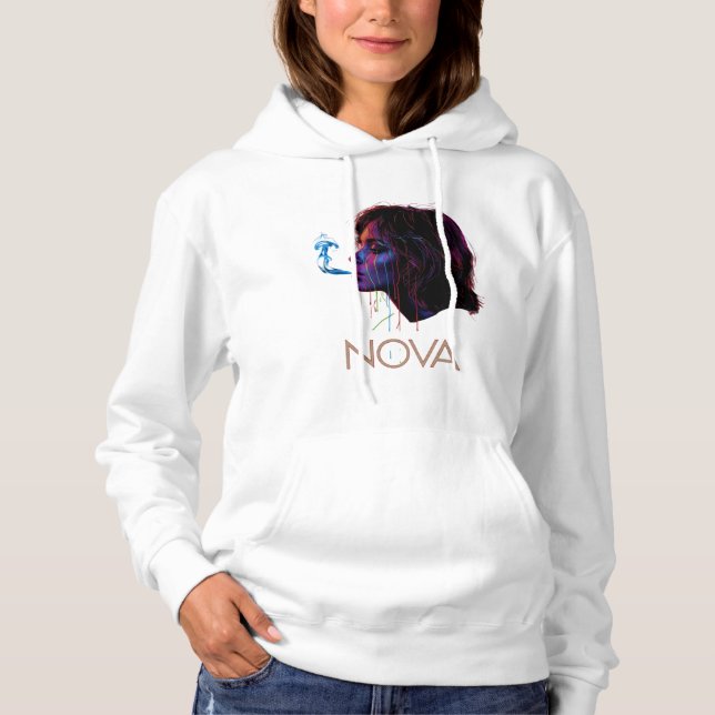 Sudadera Nova Glow Painted Silence (Anverso)