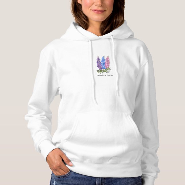 Sudadera Nova Scotia Lupines (Anverso)