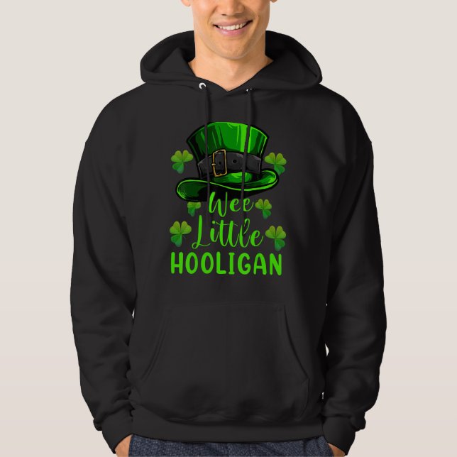 Sudadera Nove Hooligan St Patricks Day Lucky Clover (Anverso)