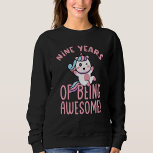 Sudadera Novecientos Años De Increíble Noveno Unicornio En