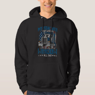 Sudadera Novedad de camioneros Graciosos Conductor de Camio