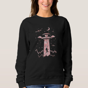 Sudadera Novedad de esquiar OVO Secuestro Alien Salto Volad