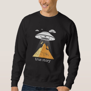 Sudadera Novedad de Teoría Extranjera Antigua Conspiración 