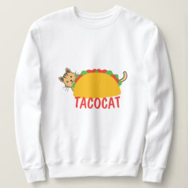 Sudadera Novedad del humor del gato del tacocat Palindrome