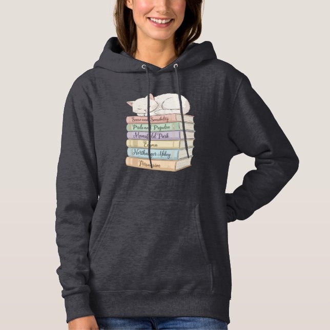 Sudadera Novelas de Jane Austen IX (Anverso)