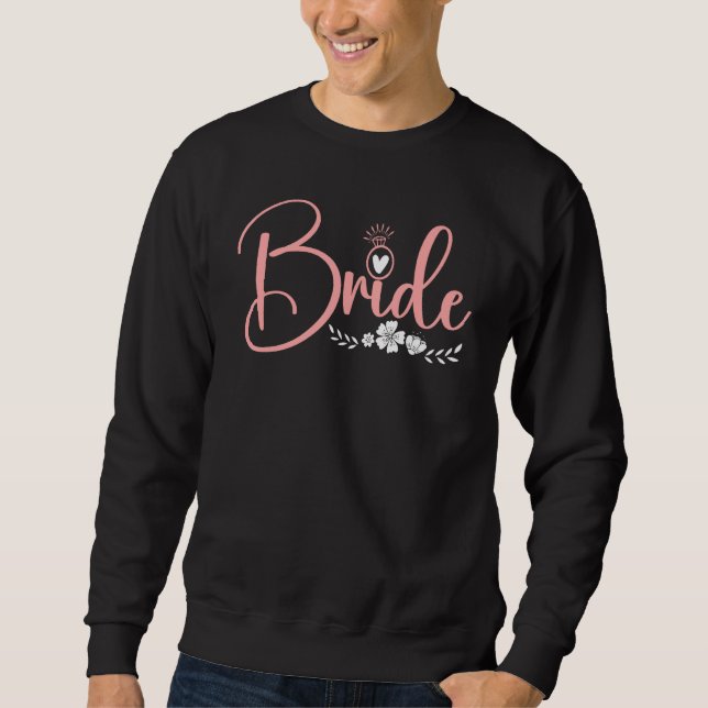 Sudadera Novia Compromiso Boda Despedida de Soltera (Anverso)