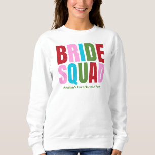 Sudadera Novia de Invierno Squad Despedida de Soltera