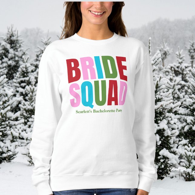 Sudadera Novia de Invierno Squad Despedida de Soltera (Subido por el creador)