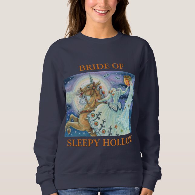 SUDADERA NOVIA DE SUEÑO FLOW, HALLOWEEN SWEATSHIRT (Anverso)