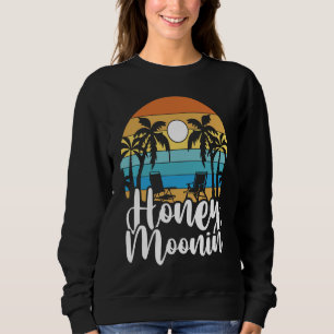 Sudadera Novia Esposo Vacaciones Recién Casados Luna de Mie