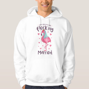 Sudadera Novia Flamenco Bandada Casada Combinación Despedid