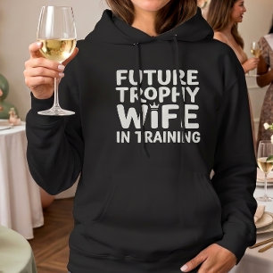 Sudadera Novia Futuro Trofeo Esposa Boda Despedida de Solte