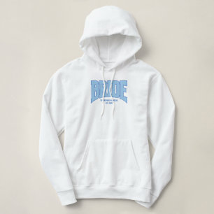 Sudadera NOVIA Letras Universitarias con Brillo Falso de Co