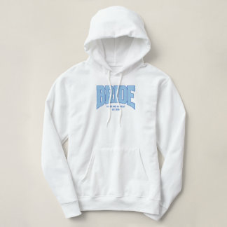 Sudadera NOVIA Letras Universitarias con Brillo Falso de Co