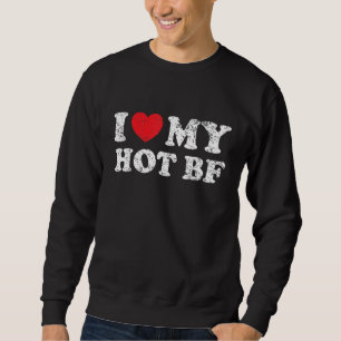 Sudadera Novia Novia Me Encanta Mi Bf