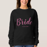 Sudadera Novia personalizada<br><div class="desc">Hace un gran regalo para la novia</div>