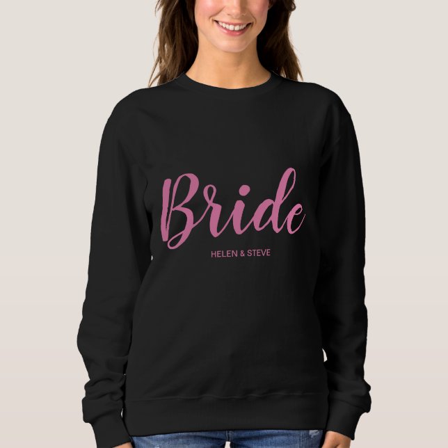 Sudadera Novia Personalizada (Anverso)