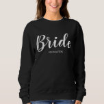 Sudadera Novia personalizada<br><div class="desc">Hace un gran regalo para la novia</div>