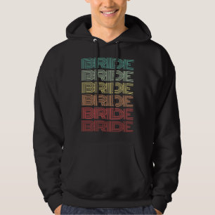Sudadera Novia Retro Grupo Nupcial Groovy Familia de la Bod