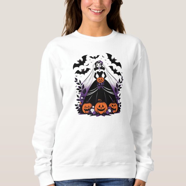 Sudadera Novia Vampiro (Anverso)