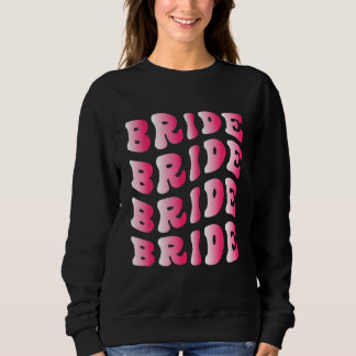 Sudadera Novia Yo Hago Tripulación Retro Despedida de Solte