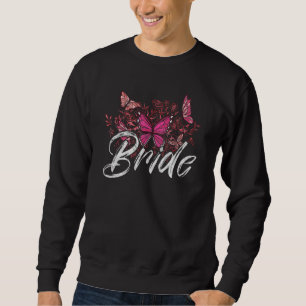 Sudadera Noviaria Floral Wreath Bridal Shower Boda