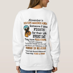 Sudadera Noviembre... Alguien a quien amo las peleas