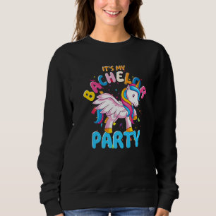 Sudadera Novio Hombre Soltero Unicornio Boda  Fiesta de Sol