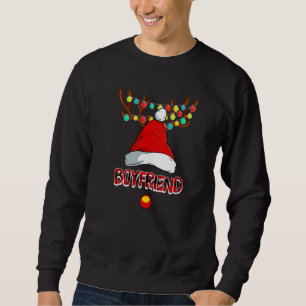 Sudadera Novio Navidades que coinciden con ciervos disfraza