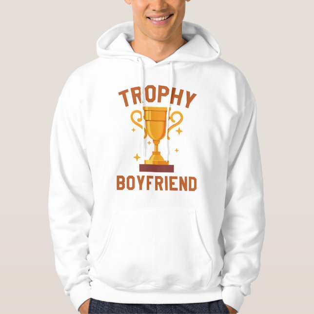 Sudadera Novio trofeo (Anverso)