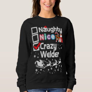 Sudadera Ntrina Niza Loca Navidades de Welder Santa Sleigh