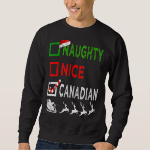 Sudadera Ntrina Niza Navidades canadienses Pajamas Funny Sa