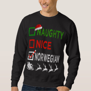 Sudadera Ntrísima Navidad noruega Pajamas Funny San