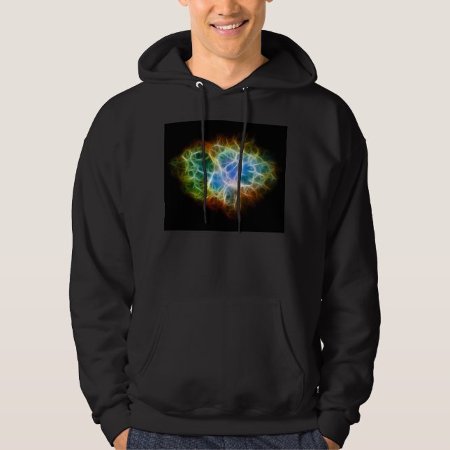 Sudadera Nube del espacio de la estrella de la nebulosa de (Anverso)