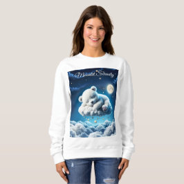 Sudadera Nubes de oso sueño luna sueño animal sueño
