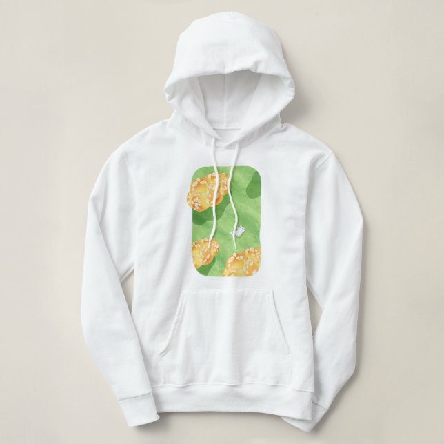 Sudadera nubes de pan suave (Diseño del anverso)