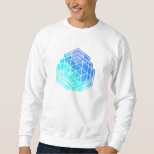 Sudadera Nubes geométricas
