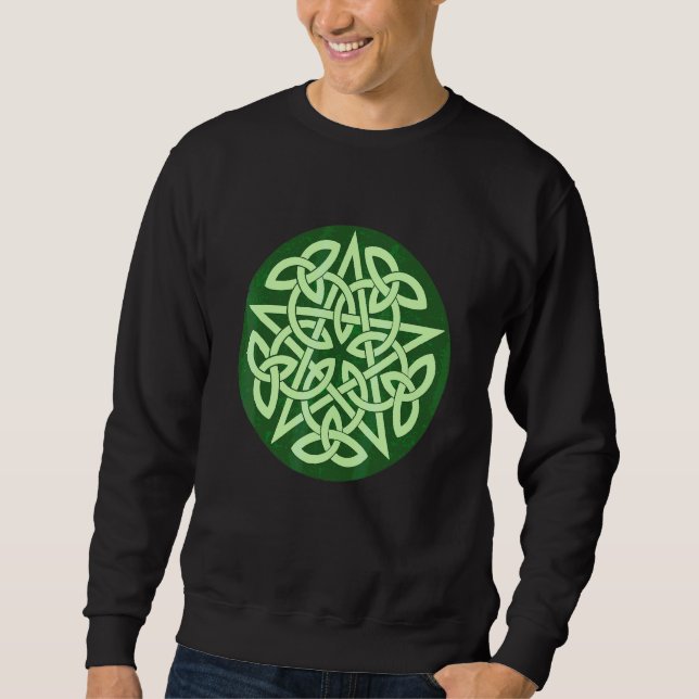 Sudadera Nudo del Pentáculo Wicca Oculto Celta (Anverso)