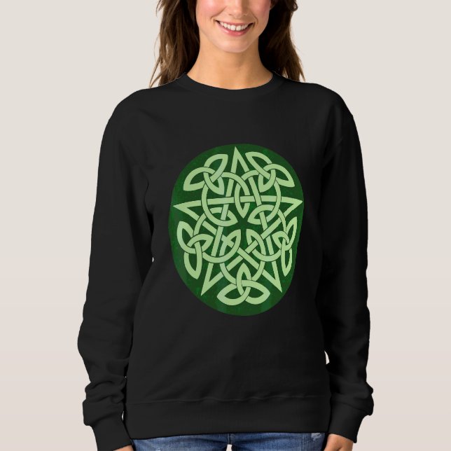 Sudadera Nudo del Pentáculo Wicca Oculto Celta (Anverso)