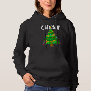 Sudadera Nueces de castaño verdes del árbol de Navidad que