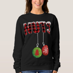 Sudadera Nueces de pecho coincidentes con castañas Navidade