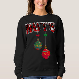 Sudadera Nueces de pecho coincidentes con castañas Navidade